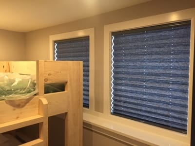light blocking folding window shades